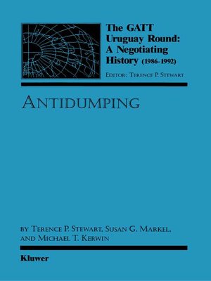 cover image of The GATT Uruguay Round